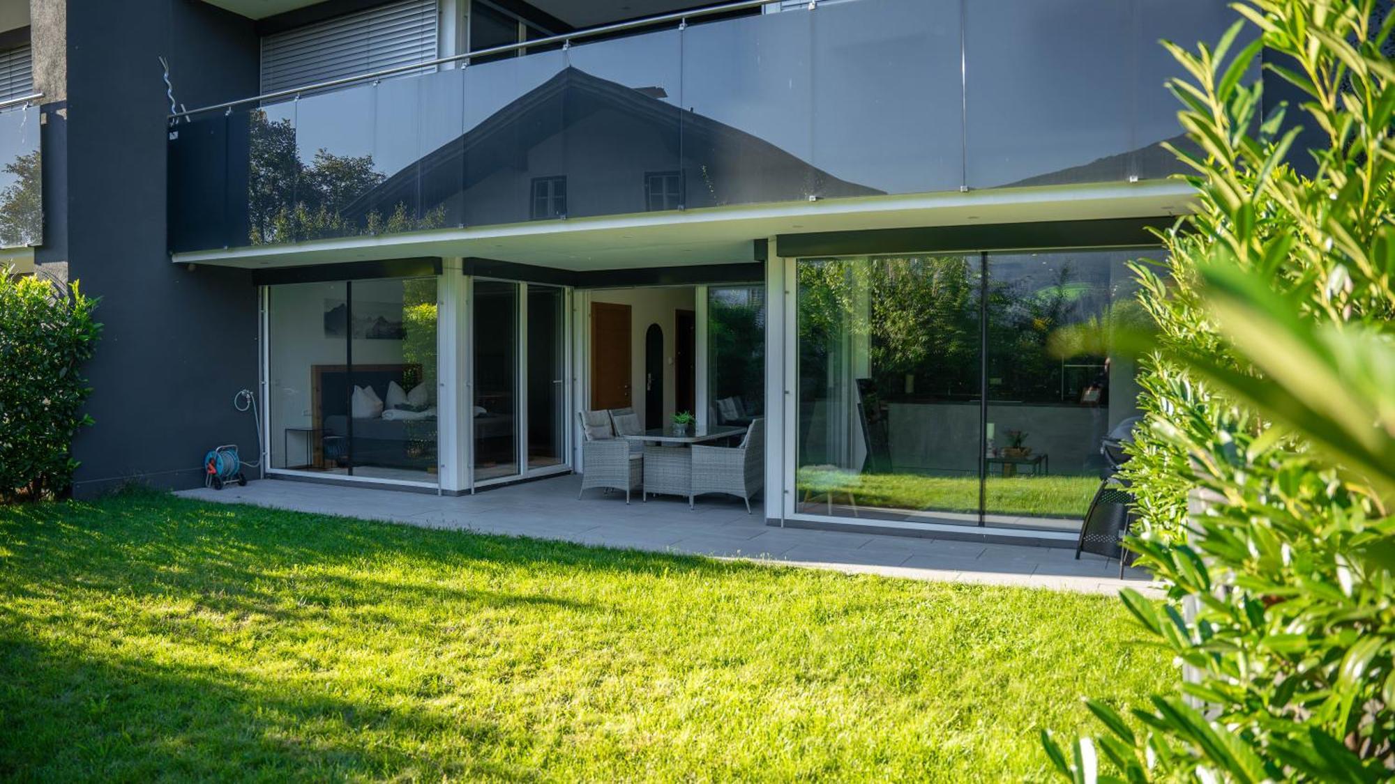 Sonnige Gartenwohnung Fritzens Ngoại thất bức ảnh
